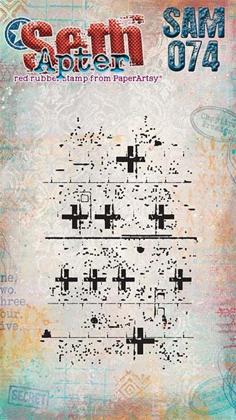 PaperArtsy Mini Cling Rubber Stamp: 074