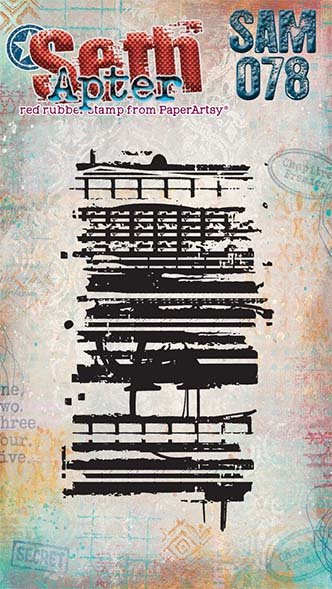 PaperArtsy Mini Cling Rubber Stamp: 078