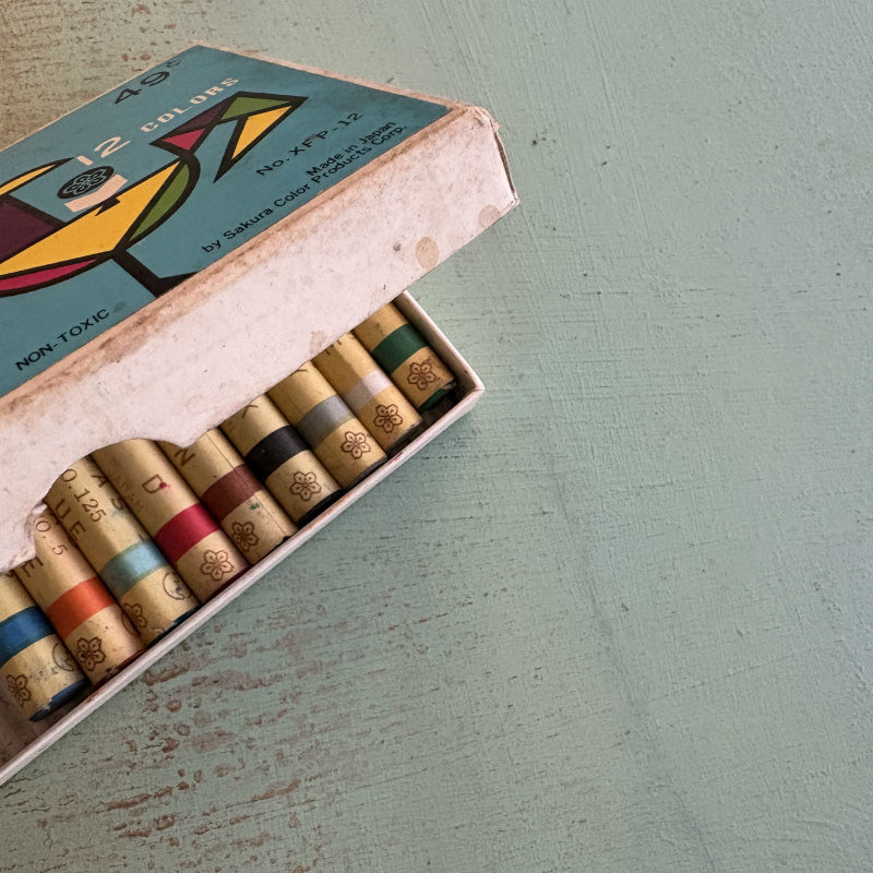 SOLD: Vintage Sakura Cray-Pas Oil Sticks
