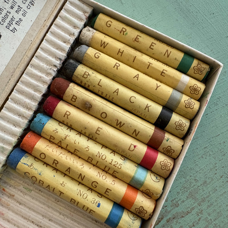 SOLD: Vintage Sakura Cray-Pas Oil Sticks