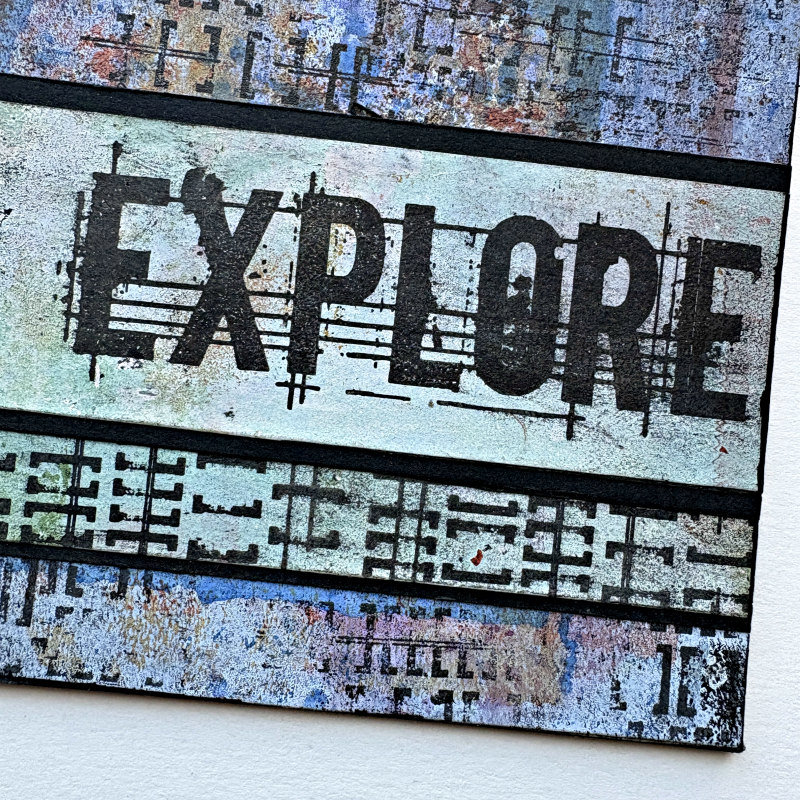 Original Art Sample: Explore II