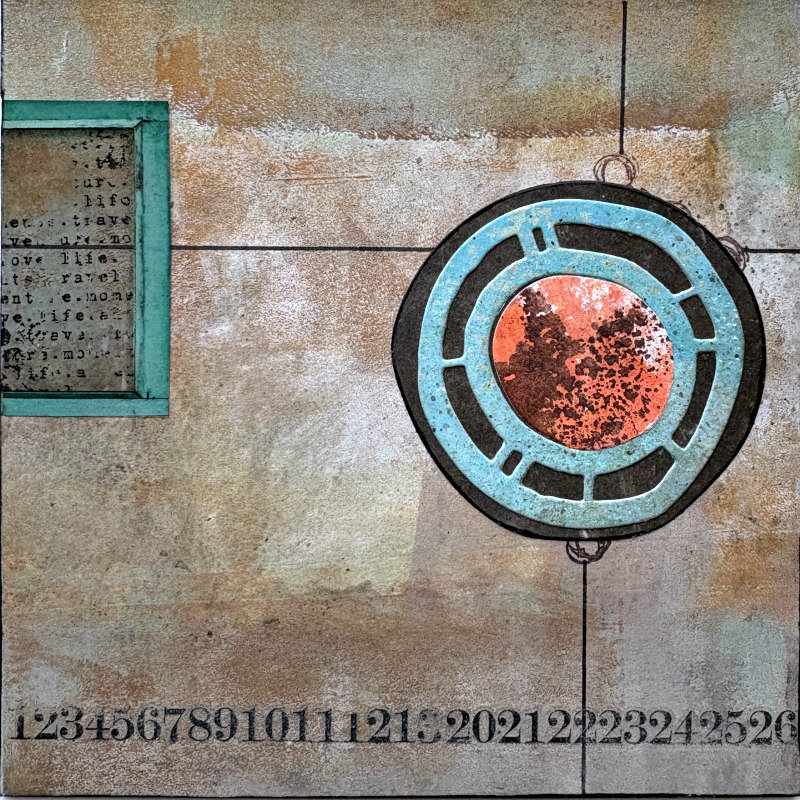 Original Art Sample: Over and Over