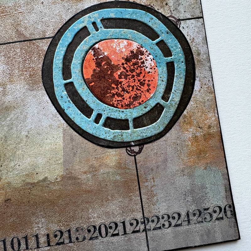 Original Art Sample: Over and Over