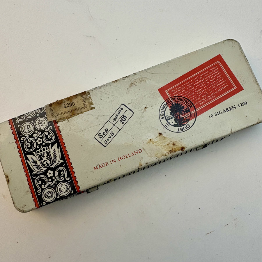 SOLD: Vintage Schimmelpenninck Tin