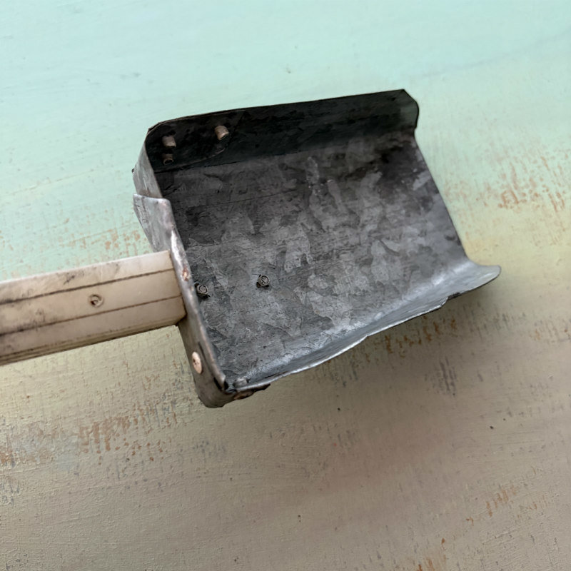 SOLD: Vintage Rectangular Scoop Large