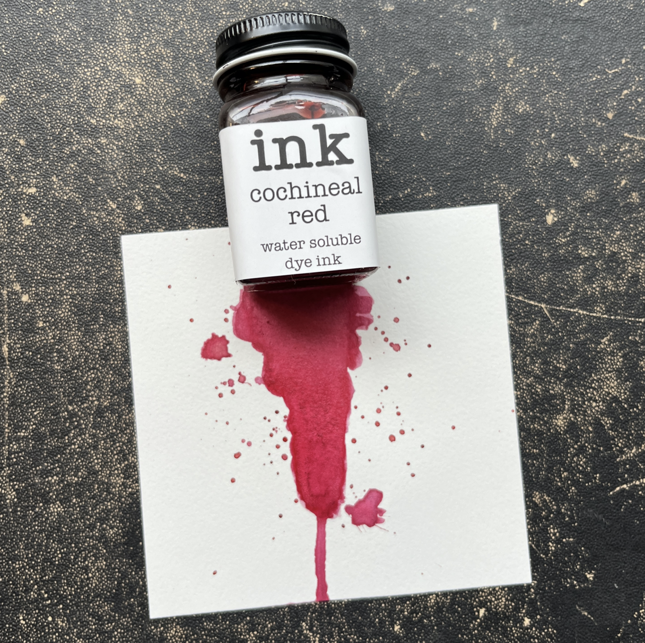Fiber + Mud Botanical Cochineal Red Ink