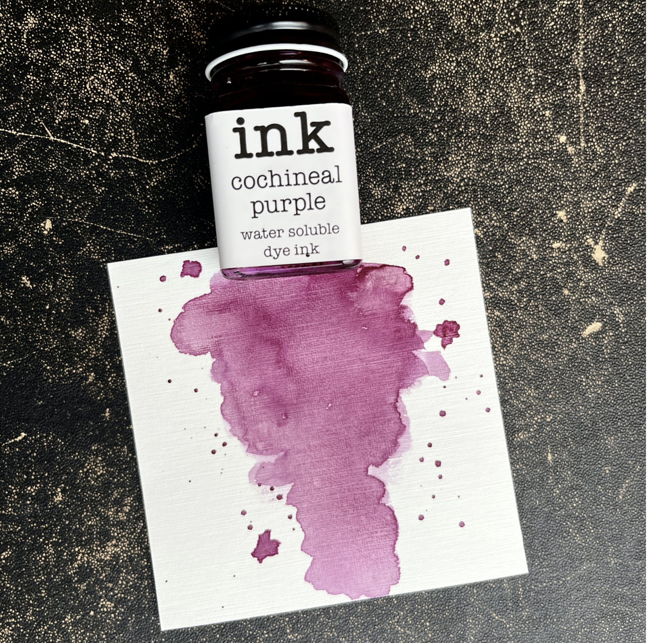 Fiber + Mud Botanical Cochineal Purple Ink