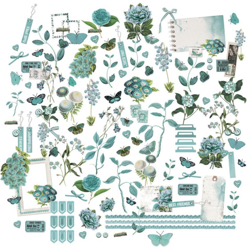 49 and Market Project Bundle: Teal