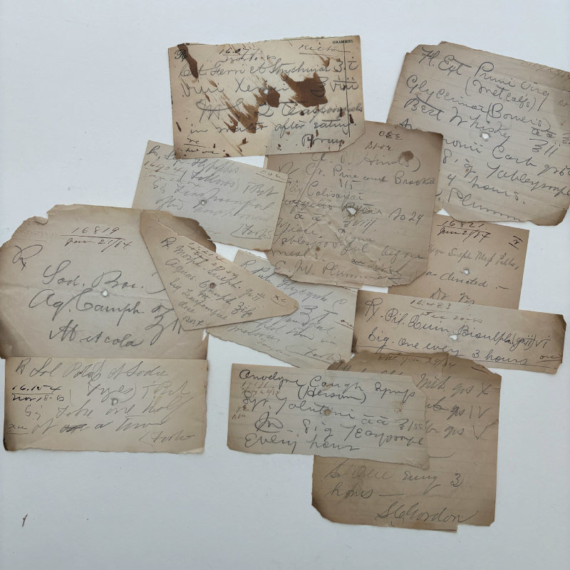 Original Ephemera: Script Scraps