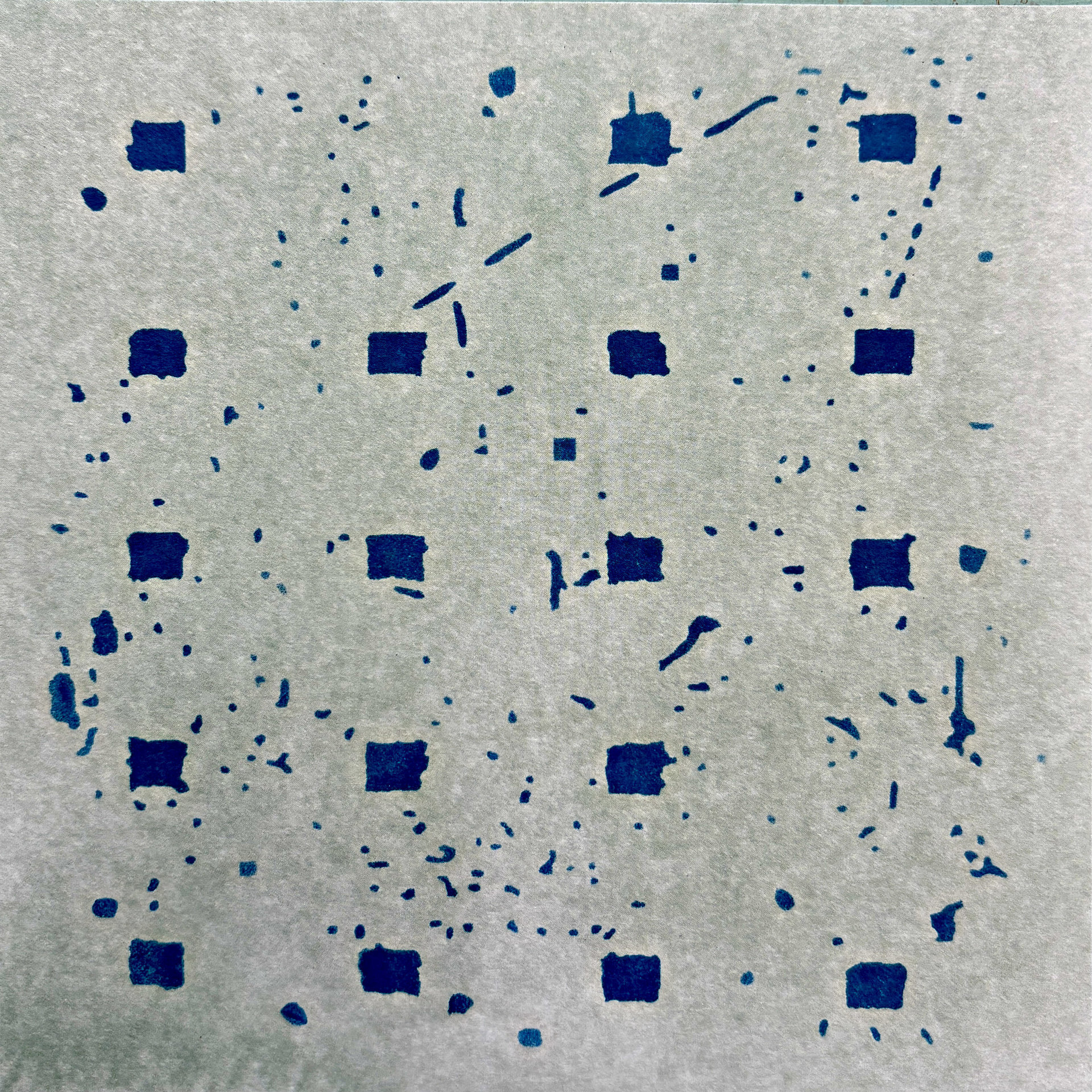 Off the Grid Stencil