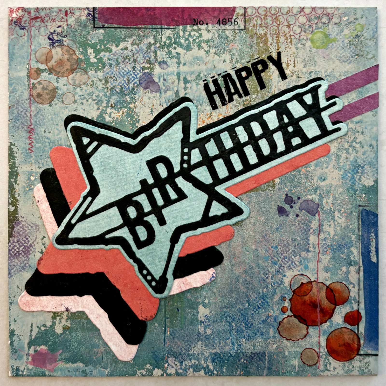 Sizzix Thinlit Dies: Word Wafers Birthday