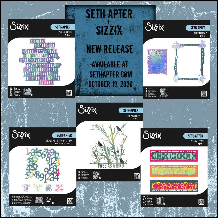 Seth Apter Sizzix October 2026Release Full Collection