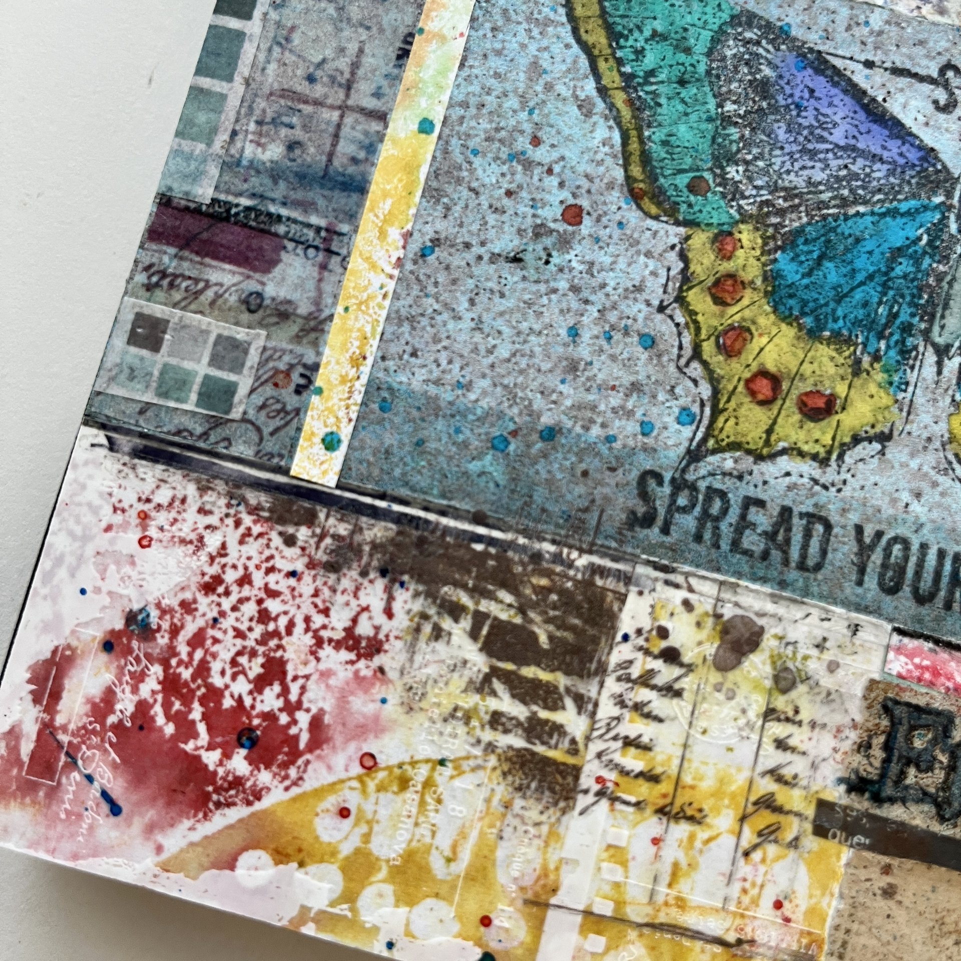Soar: Original Mixed Media Art
