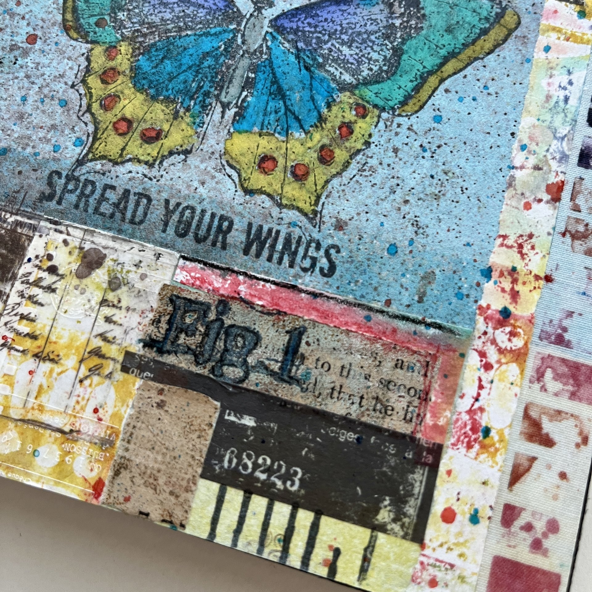 Soar: Original Mixed Media Art