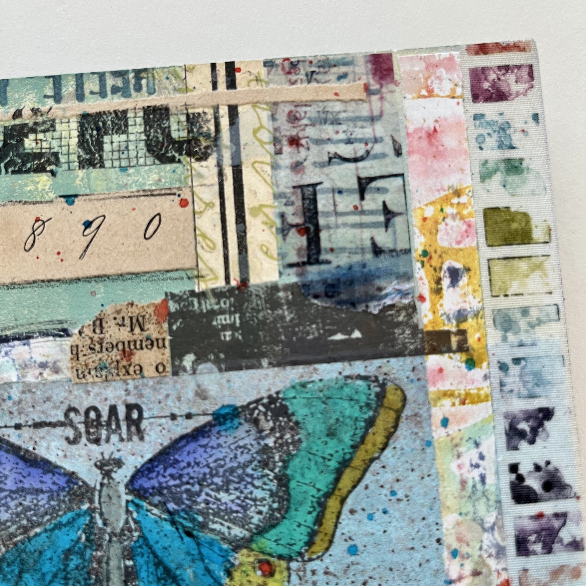 Soar: Original Mixed Media Art
