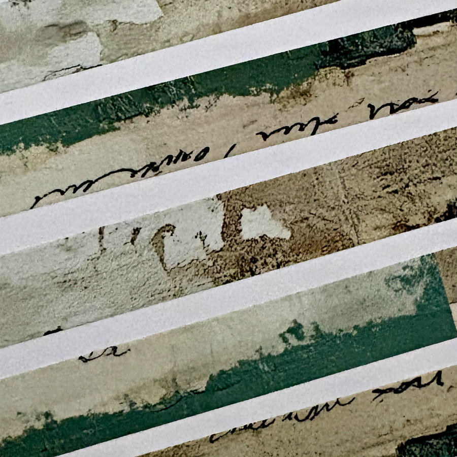 Collage Soup Washi Tape: Verdant Secrets