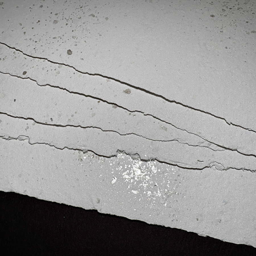 Handmade Artisan Sparkle Paper Set: Large