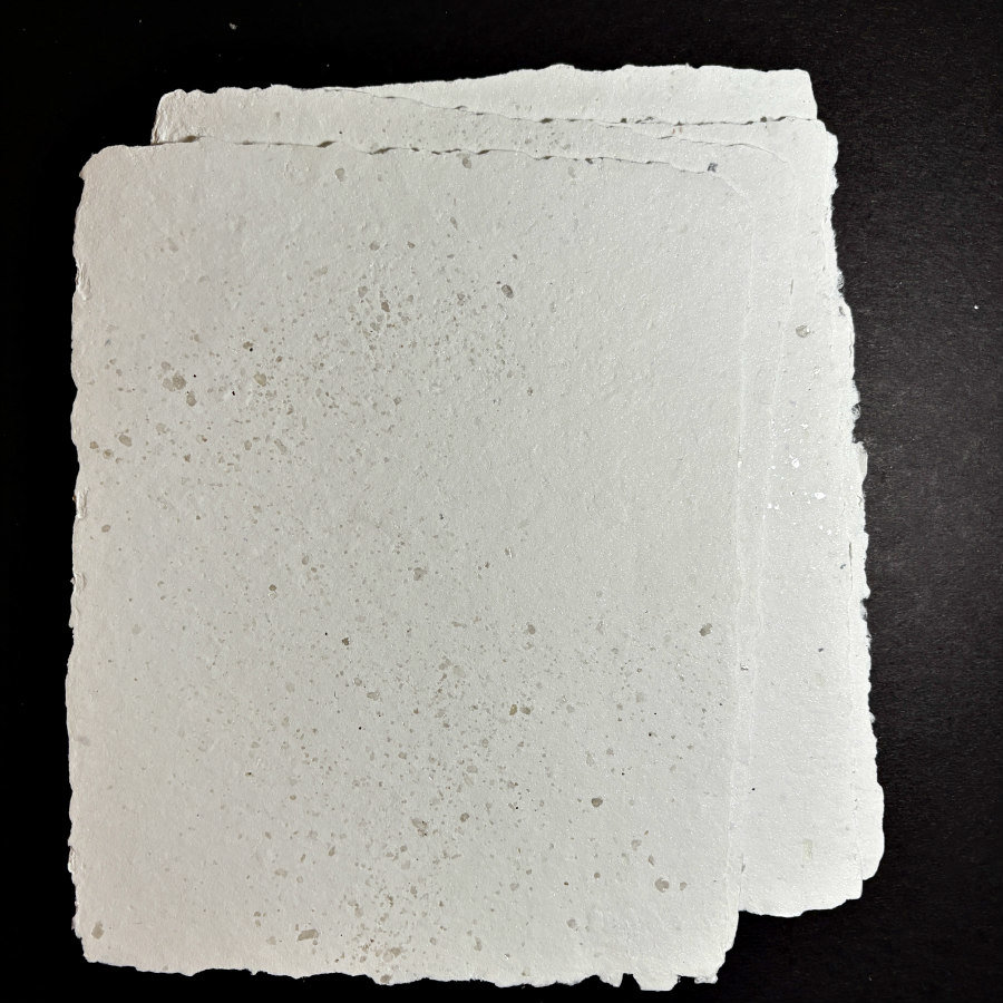 Handmade Artisan Sparkle Paper Set: Large