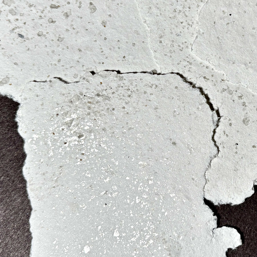 Handmade Artisan Sparkle Paper Set: Small