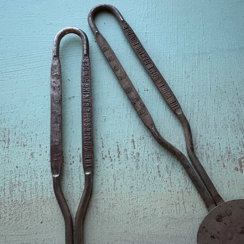 SOLD: Vintage Metal Spatula Set 2