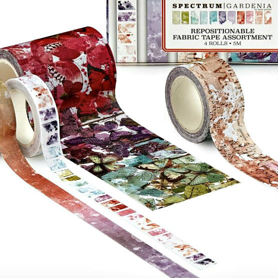 49 and Market Nature Study Fabric Tape: Spectrum Gardenia