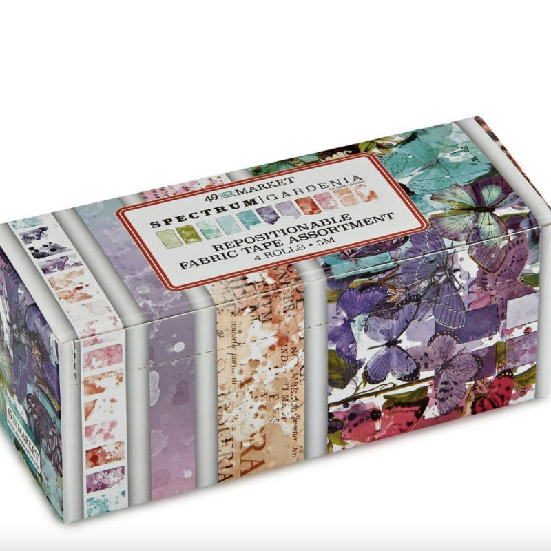 49 and Market Nature Study Fabric Tape: Spectrum Gardenia