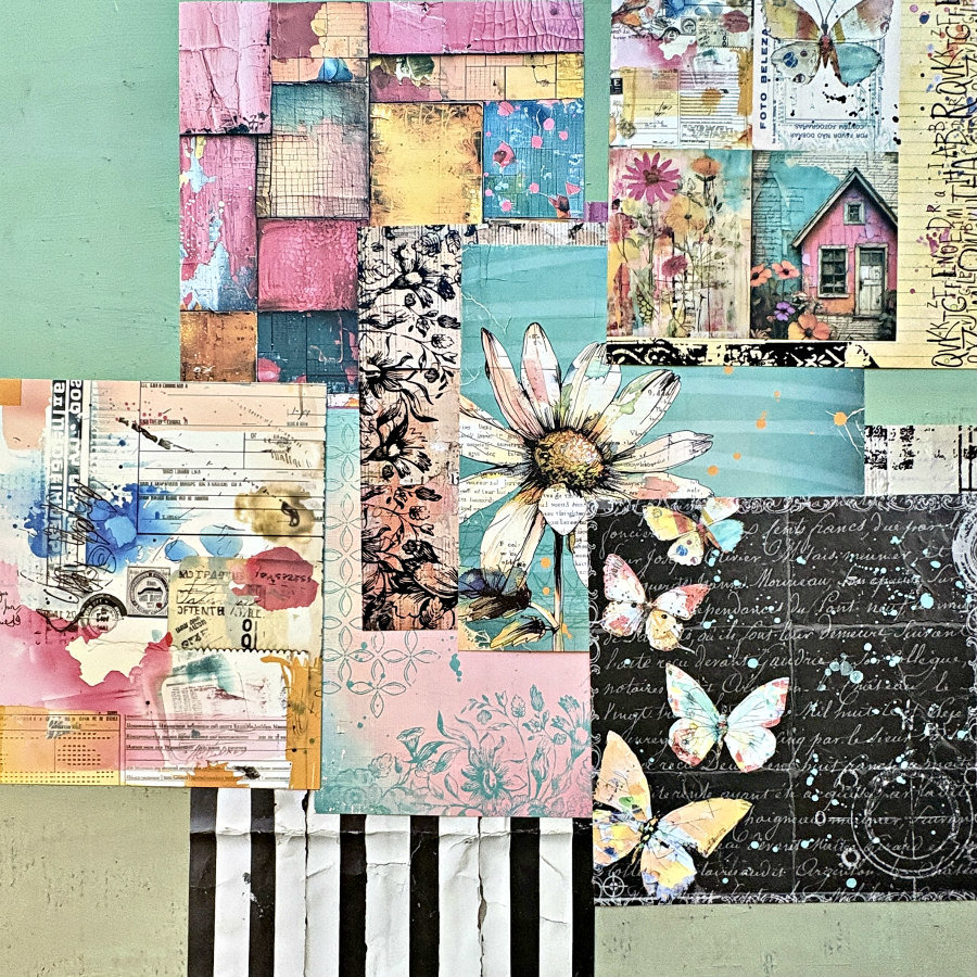 Spellbinders Paper Pack: Beautifully Imperfect