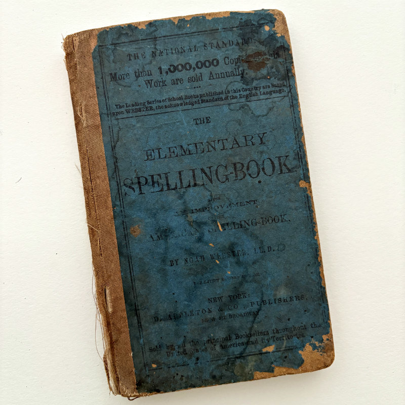 SOLD: 1850's The Elementary Spelling Book