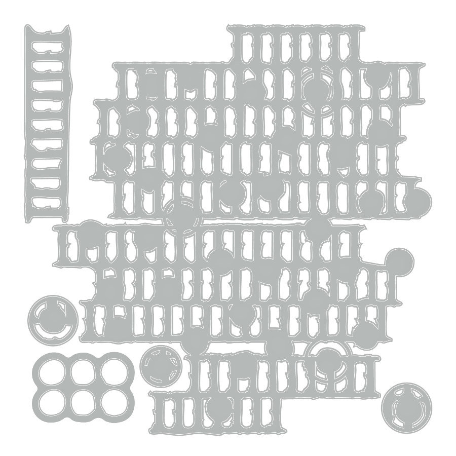Seth Apter Sizzix Thinlit Die Set: Stackers