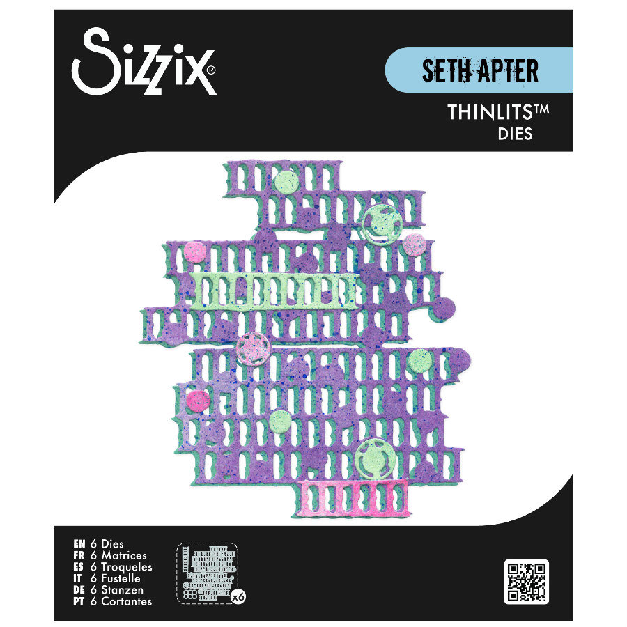 Seth Apter Sizzix Thinlit Die Set: Stackers