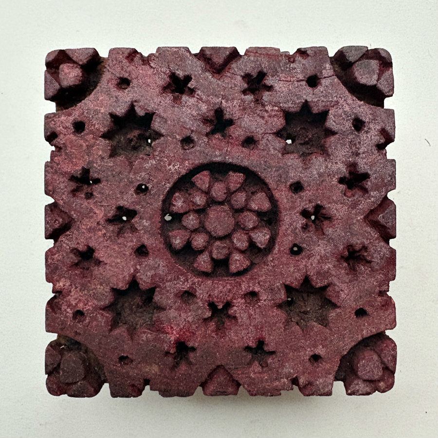 Vintage Print Block Large 3