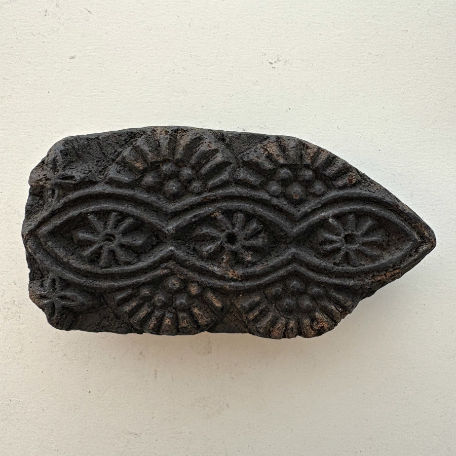SOLD: Vintage Print Block Medium 10