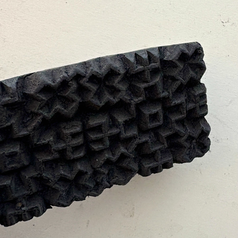 Vintage Print Block Medium 9