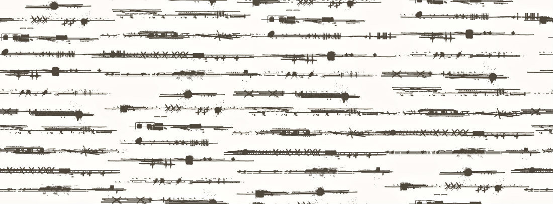 Seth Apter FreeSpirit Stamped Fabric 1/2 Yard Cut: Edit