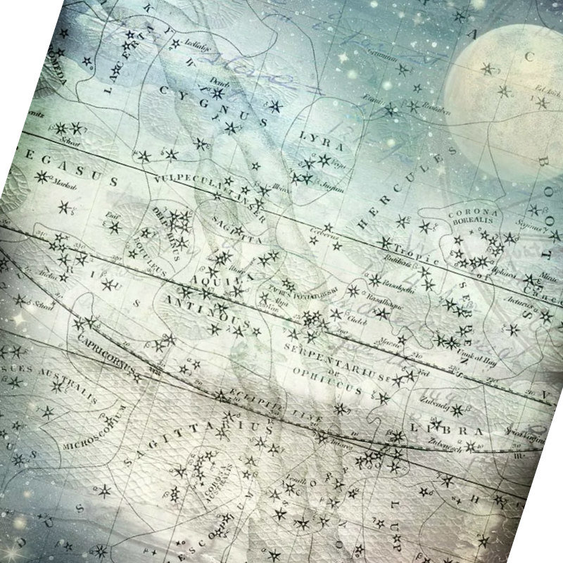 7 Dots Studio Rice Paper: Stargazer In the Moonlight