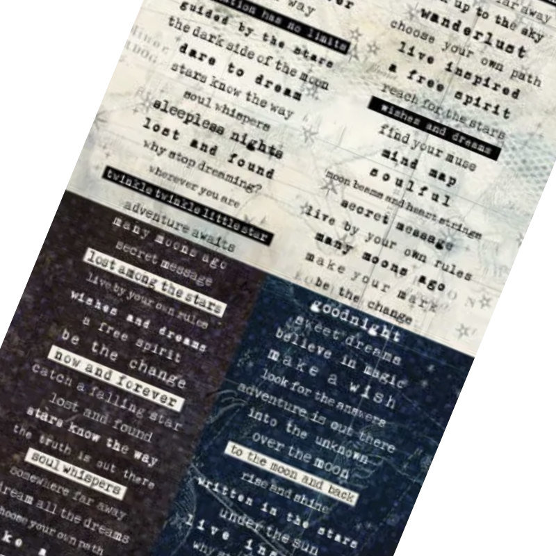 7 Dots Studio Word Stickers: Stargazer
