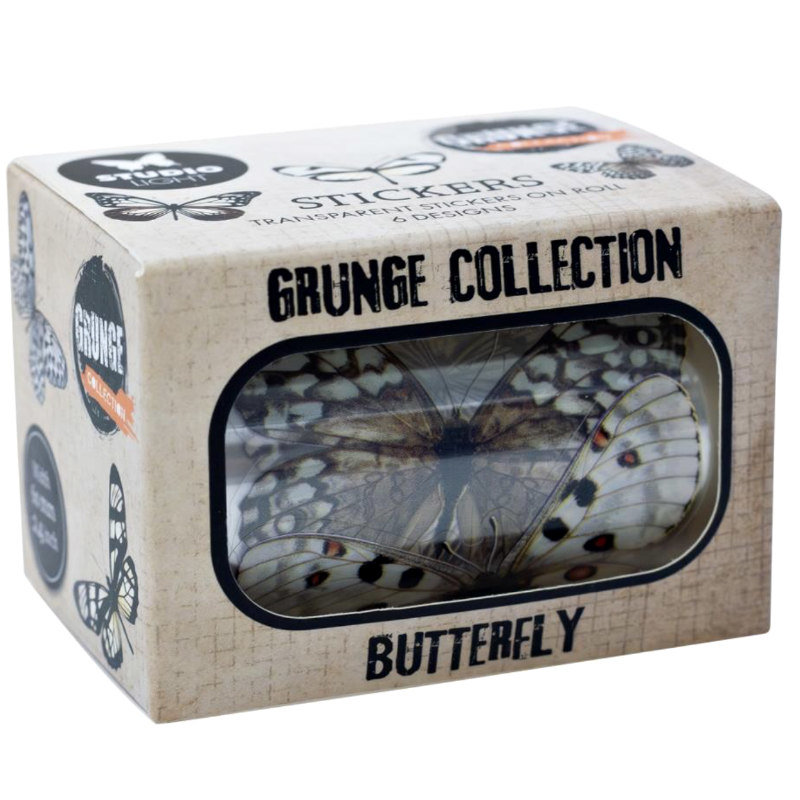 Studio Light Transparent Stickers: Butterfly