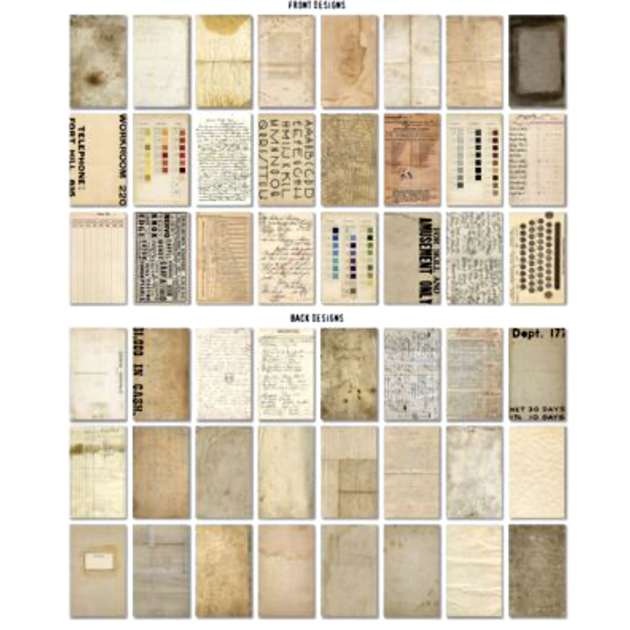Tim Holtz Backdrops: Volume #4