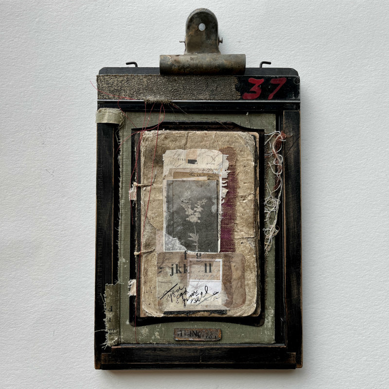 SOLD: Field Unfolding: Original Mixed Media Art