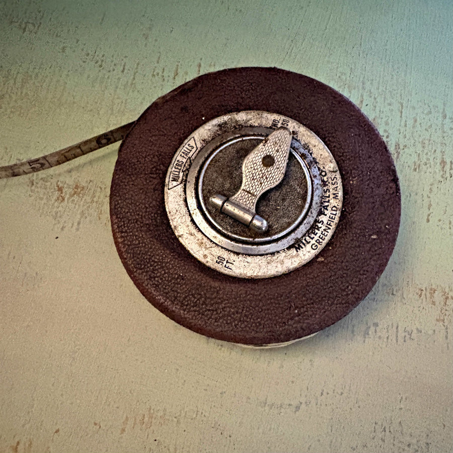 SOLD: Vintage Surveyors Tape Measure #3
