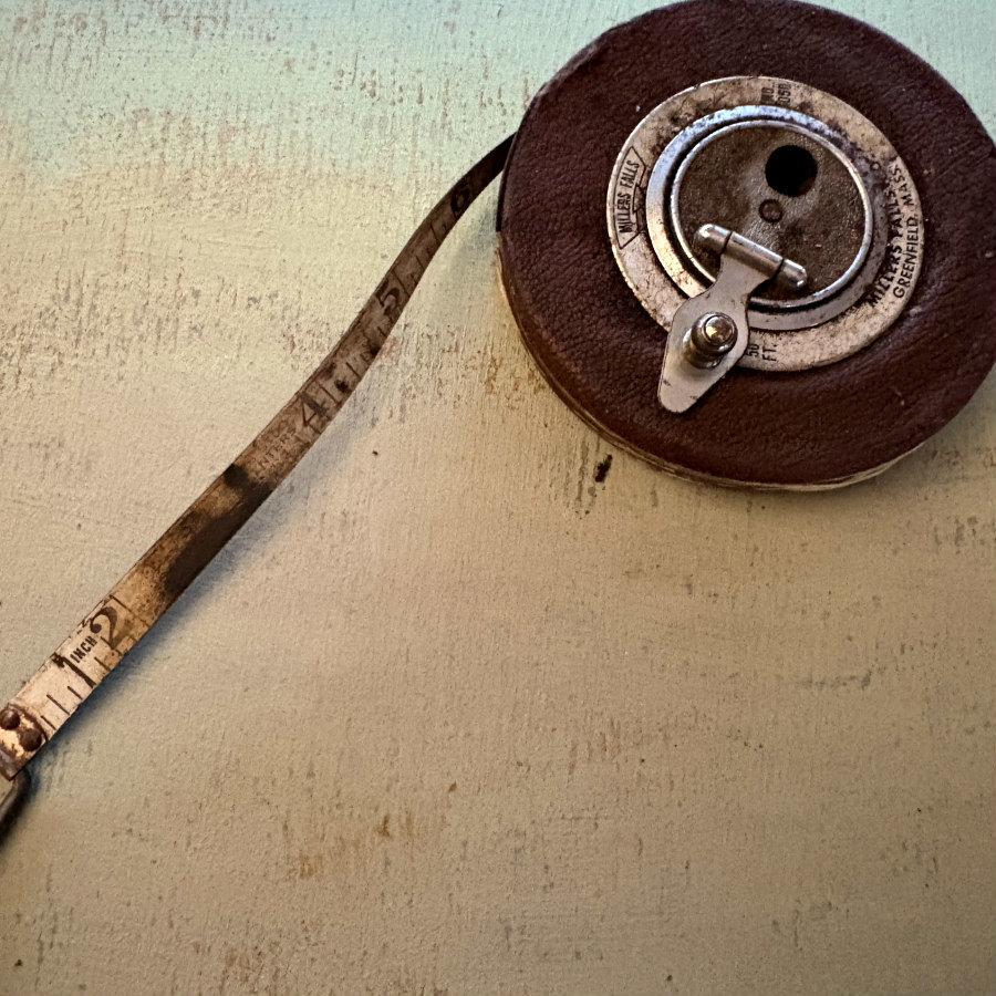 SOLD: Vintage Surveyors Tape Measure #3