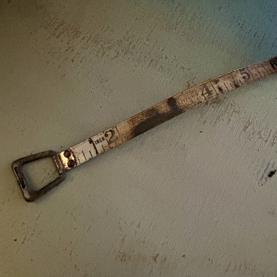 SOLD: Vintage Surveyors Tape Measure #3