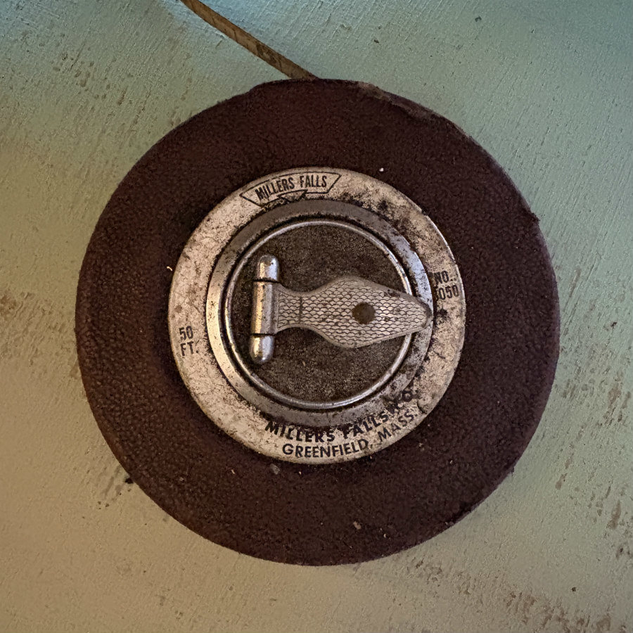 SOLD: Vintage Surveyors Tape Measure #3