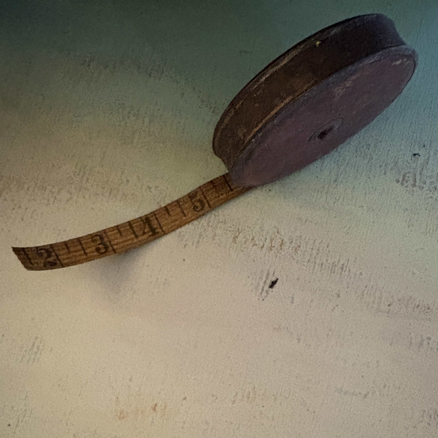 SOLD: Vintage Surveyors Tape Measure #2