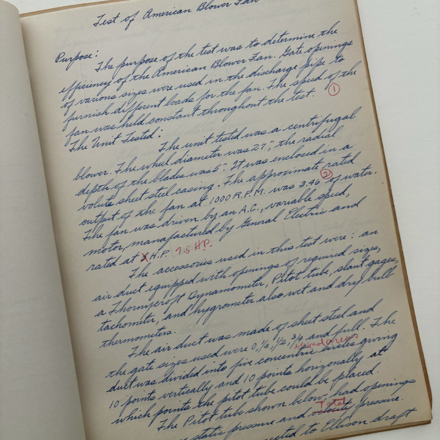 1932 University of Michigan Student Test 1