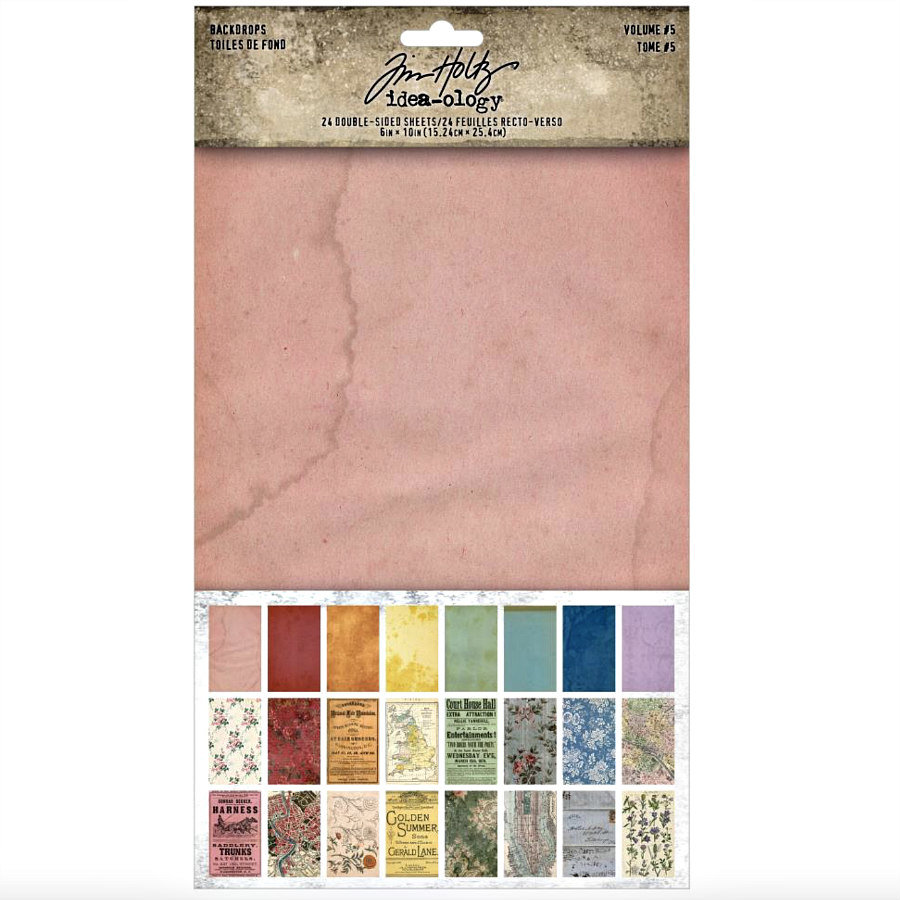 Tim Holtz Backdrops: Volume #5