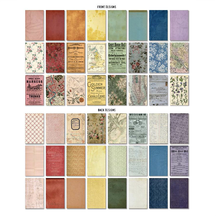 Tim Holtz Backdrops: Volume #5