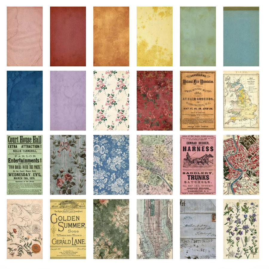 Tim Holtz Backdrops: Volume #5