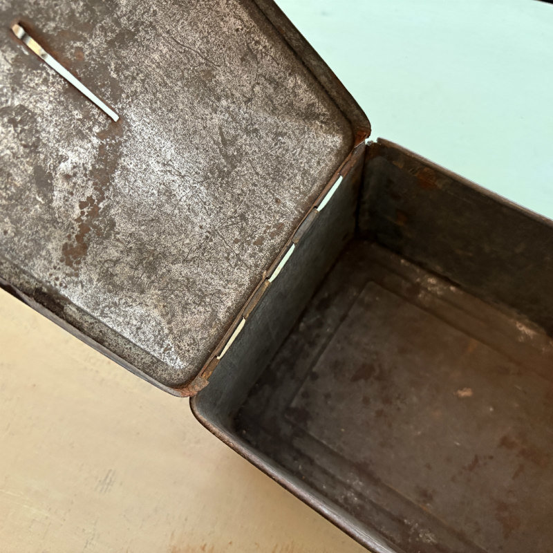 Vintage Metal Slot Box: Union Leader