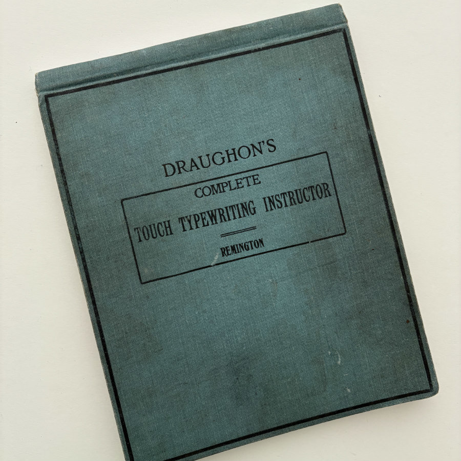 Antique Touch Typewriting Instructor Manual